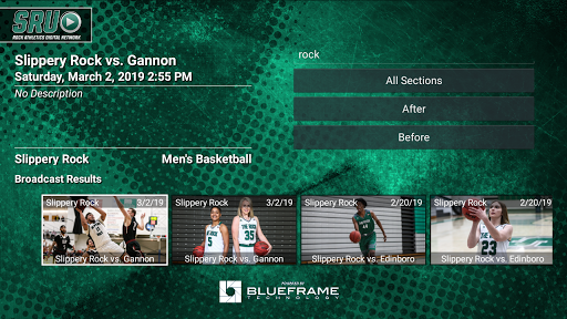 Rock Athletics Digital Network Screen 2