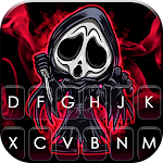 Cover Image of Download Red Grim Reaper Keyboard Theme  APK