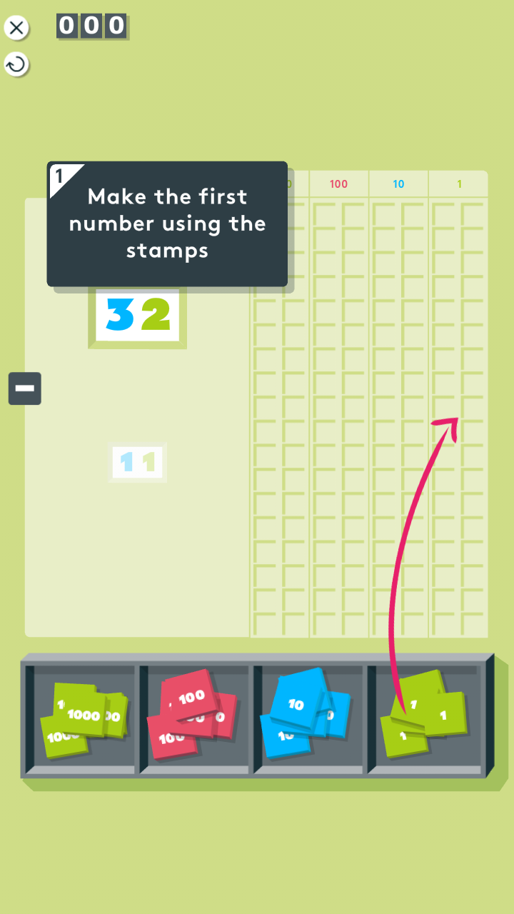 Android application Montessori Math: Add, Subtract screenshort