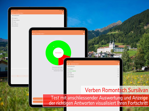 Verben Romontsch Sursilvan screenshot 20