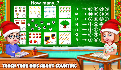 Android application Christmas Matching & Pair Game screenshort