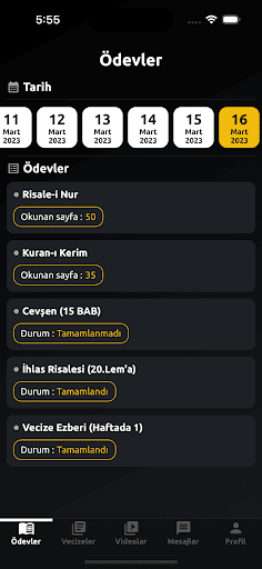 Android application Hayalkampus screenshort