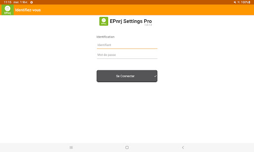 Android application EPnrj Settings Pro screenshort