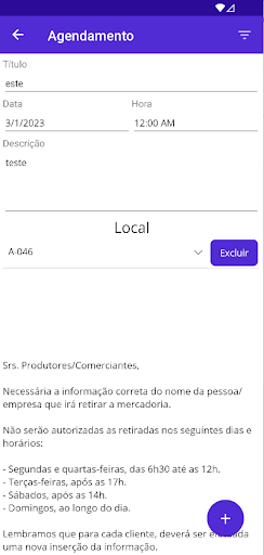 Ceaflor agendamento Screen 3