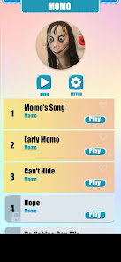 Momo Scary Music Tiles Game 1.1 APK + Mod (Unlimited money) untuk android