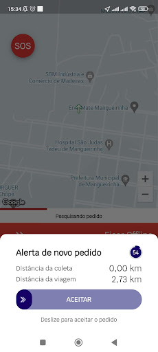 MumbuCar Motorista Screen 2