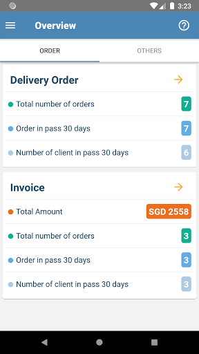 Eceipt Mobile - Invoice & Deli Screen 2