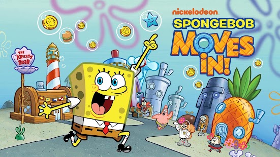 SpongeBob Moves In Screenshot