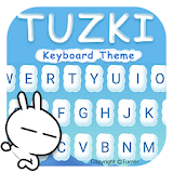 Crazy TUZKI Theme&Emoji Keyboard (Authorized) icon