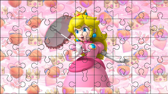 Princess Peach : Jigsaw Puzzle