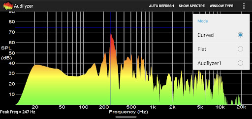 Android application Audilyzer screenshort