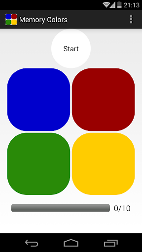 Memory Colors Screen 3