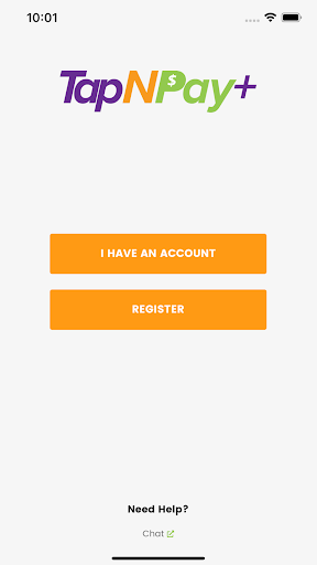 Android application TapNPay+ screenshort