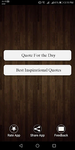 Android application Best Inspirational Quotes screenshort