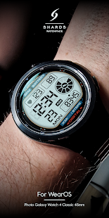 Esfera del rellotge SH001, captura de pantalla del rellotge WearOS