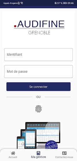 AUDIFINE - Expertise comptable Screen 2