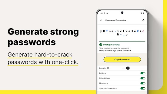 Norton Password Manager Capture d'écran