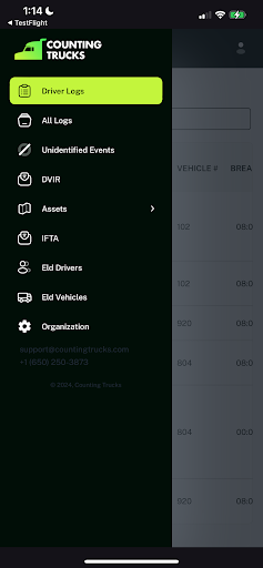 App screenshot