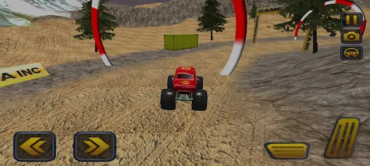 Monster truck race - race 3D