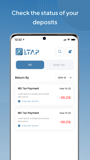 ETAPtax Screen 2