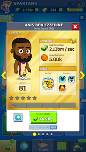 Idle Five Basketball tycoon v1.20.2 MOD APK (Mod Menu/Unlimited Money) Free For Android 4