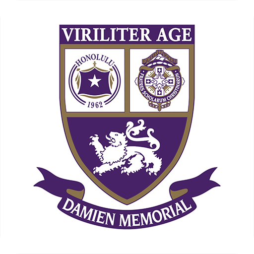 Damien Memorial School logo