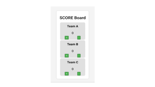 Simple Score Board