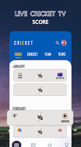 Live Cricket TV : Streaming