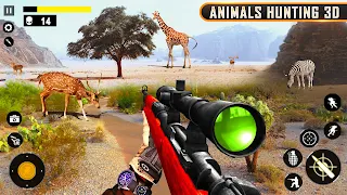 Wild Animal Hunting Games 3D - Screenshot 1
