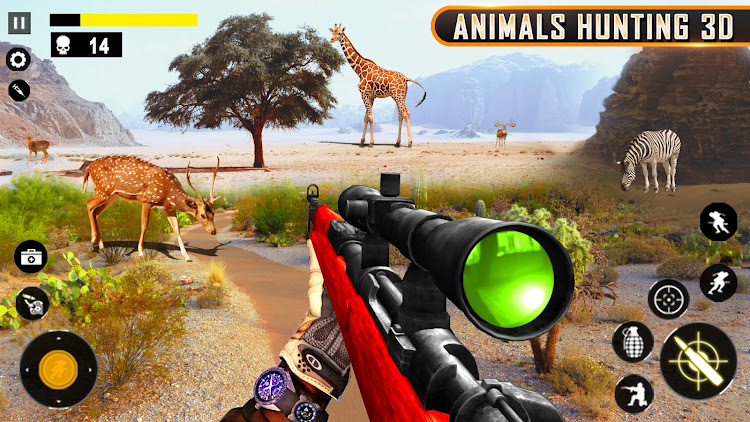 Wild Animal Hunting Games 3D - 1.8 - (Android)