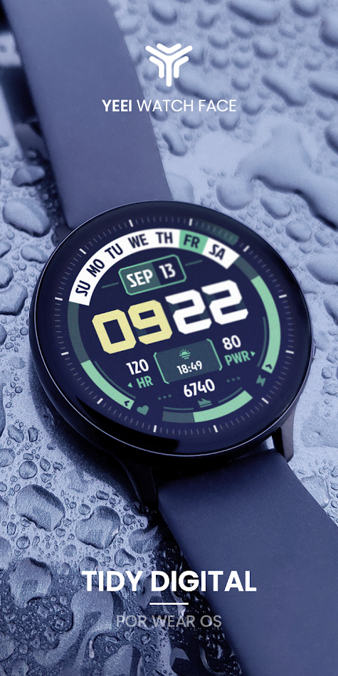 #5. Tidy Digital: Watch Face (Android) 由: Yeei Watch Face