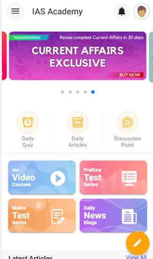 IAS Academy- Demo eLearning ap Screen 2