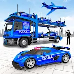 US Police Car Transport Games: Truck Driving Games Apk