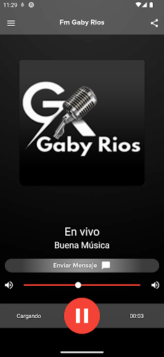 Android application Fm Gaby Rios screenshort