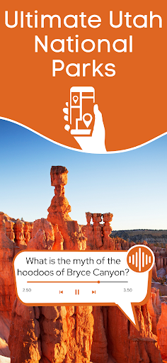 Android application Bryce Canyon Audio Tour Guide screenshort