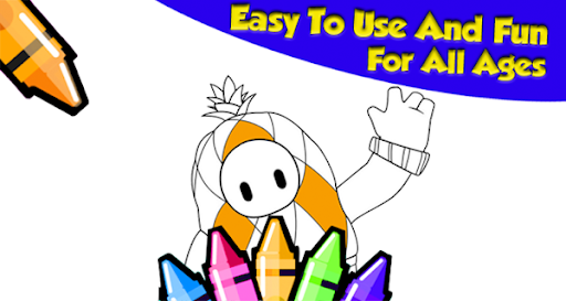 Gems Skin coloring Stumble Guy Screen 2