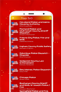 Police Fire EMS Scanner USA - Live 1.1.6 APK screenshots 2