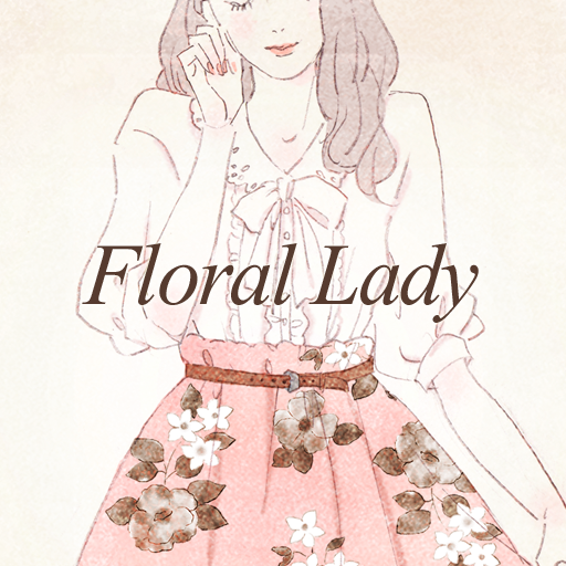 Spring Wallpaper-Floral Lady-  Icon