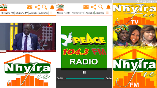 Android application Nhyira FM, Ghana Radios & Chat screenshort