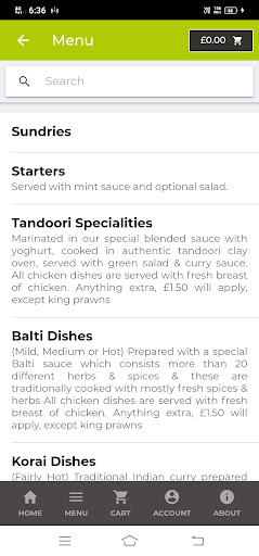 Green Bank Balti Screen 2