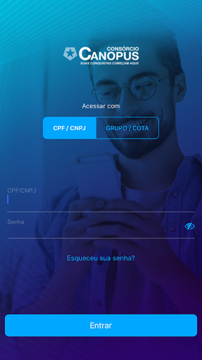 Android application Consórcio Canopus screenshort