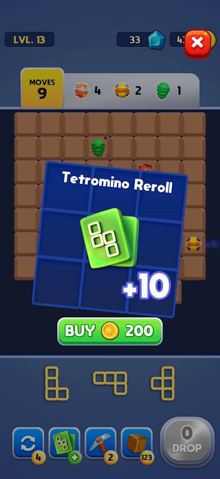 #10. Tetroblast (Android) Door: Makemake