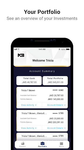 NCBCM Wealth Connect Screen 2