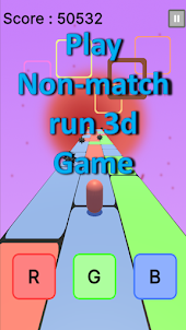 Non-match Run 3D - BGRun