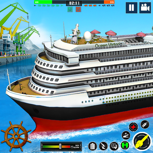 Cruise Ship Driving Simulator  Icon