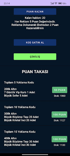 Legend Online Yoklama Kodları Screen 3