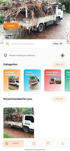 Android application Metro Garbage Services screenshort