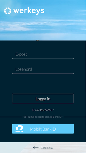 Android application Werkey screenshort