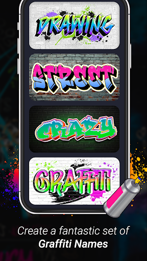 Graffiti Art Name & Logo Maker Screenshot