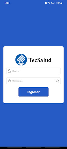 Android application TecSalud screenshort